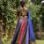 multi kali jacquard silk weaving lehenga chloi with dupatta - full stitched free size