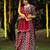 ajarakh prints royon fabric chaniya choli with dupatta - full stitched free size