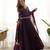 Women's Beautiful Solid Roman Silk Chanderi Fabric Flared Anarkali Pant and Dupatta Set