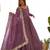 Women's Beautiful Solid Roman Silk Chanderi Fabric Flared Anarkali Pant and Dupatta Set