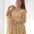Women's Beautiful Printed Fox Georgette Fabric Flared Anarkali Pant and Dupatta Set
