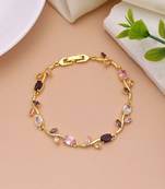 Multi color tulip bracelet decorative ethnic fashion