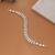 White color kundan mathapatti bridal traditional design