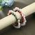 Multi color thread bangle set stylish traditional wear