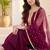 Women ethnic motifs embroidered regular kurta with palazzos & with dupatta