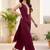 Women ethnic motifs embroidered regular kurta with palazzos & with dupatta
