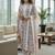 Women floral printed regular pure cotton kurta with trousers & with dupatta