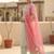 Women embroidered regular kurta with trousers & with dupatta
