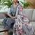 Women regular kurta with trousers & with dupatta