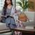 Women regular kurta with trousers & with dupatta