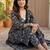 Women floral printed regular kurta with trousers & with dupatta