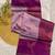 New Banarasi Silk Blend Lavender Color Woven Saree With Blouse Set For Women's