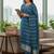 Women ethnic motifs regular thread work kurta with trousers & with dupatta