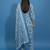 Women ethnic motifs printed regular thread work kurta with trousers & with dupatta