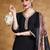 Women solid kurta with trousers & dupatta