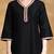 Women solid kurta with trousers & dupatta