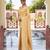 beige woven pure georgette designer pallu saree with blouse