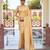 beige woven pure georgette designer pallu saree with blouse