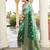 light green woven pure georgette designer pallu saree with blouse