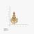 South indian gold chandbali earrings for women cz stone & pearl drop earrings   bridal wedding festive ethnic
