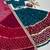 NAVRATRI  RAMA GREEN FAUX GEORGETTE THREAD Lehenga choli