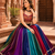 Navratri Special Multicolor Georgette Garba Lehenga Choli