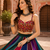 Navratri Special Multicolor Georgette Garba Lehenga Choli