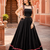 Black Designer Mirror Work Pure Cotton Navratri Lehenga Choli
