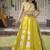 Roman Silk blend Gota Pattern Lehenga Set For Women's