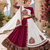 Maroon Signature Navratri Gamthi Rayon Cotton Lehenga Set
