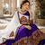 Purple Signature Navratri Gamthi Rayon Cotton Lehenga Set