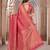 maroon woven kanjivaram soft silk saree designer pallu saree with blouse