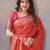 red woven kanjivaram soft silk saree designer pallu saree with blouse