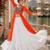 Green Leheriya Faux Georgette Kurti with Rayon Lehenga Set