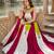 White Designer Rayon Lehenga Choli with Koti for Navratri