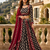 Black Heritage Ajrakh Print Rayon Cotton Lehenga Set