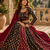 Black Heritage Ajrakh Print Rayon Cotton Lehenga Set