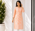 Peach Fully Embroidered Cotton Kurta Palazzo 2pc set