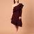 Burgundy ruffle work crepe one-shoulder midi dress