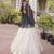 Black Georgette Leheriya Print Katchi Peplum Blouse With Flared Lehenga