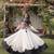 WHITE & BLACK lotus Flower Gota & Mirror Lace Work Roman Flared Lehenga With Kutchi Gamthi Blouse Set