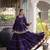 Royal Purple Elegant Cora Cotton Gota-Patti & Lace Work Lehenga Choli Set for Women