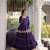 Royal Purple Elegant Cora Cotton Gota-Patti & Lace Work Lehenga Choli Set for Women