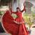Brick Orange Elegant Cora Cotton Gota-Patti & Lace Work Lehenga Choli Set for Women
