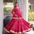 Magenta Pink Elegant Cora Cotton Gota-Patti & Lace Work Lehenga Choli Set for Women