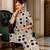 Cream pure cotton kurti palazzo set