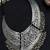 Vintage Tribal Chitai Work Silver Plated Choker Necklace, Oxidized Brass Statement Hasli Collar with ghungroo