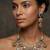 Multicolor polki kundan stone gold plated victorian necklace set for women
