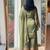 Pista embroidery silk blend sharara suit set