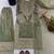 Pista embroidery silk blend sharara suit set